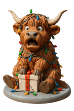 Load image into Gallery viewer, 🐮Highland Cow Advent Calendar 2025🎄✨ - 3D Handmade Highland Cow Doll(24Pcs)
