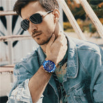 Load image into Gallery viewer, Multifunction Six Stitches Chronograph Watch
