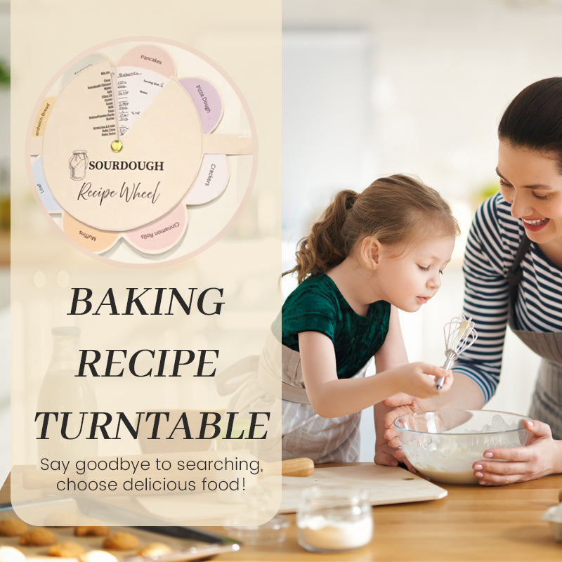 Baking Recipe Turntable