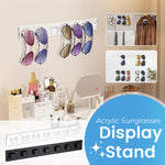 Load image into Gallery viewer, 🕶️ Acrylic Sunglasses Display Stand – Stylish and Practical Organizer
