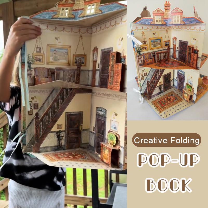 Creative Folding Pop-up Book