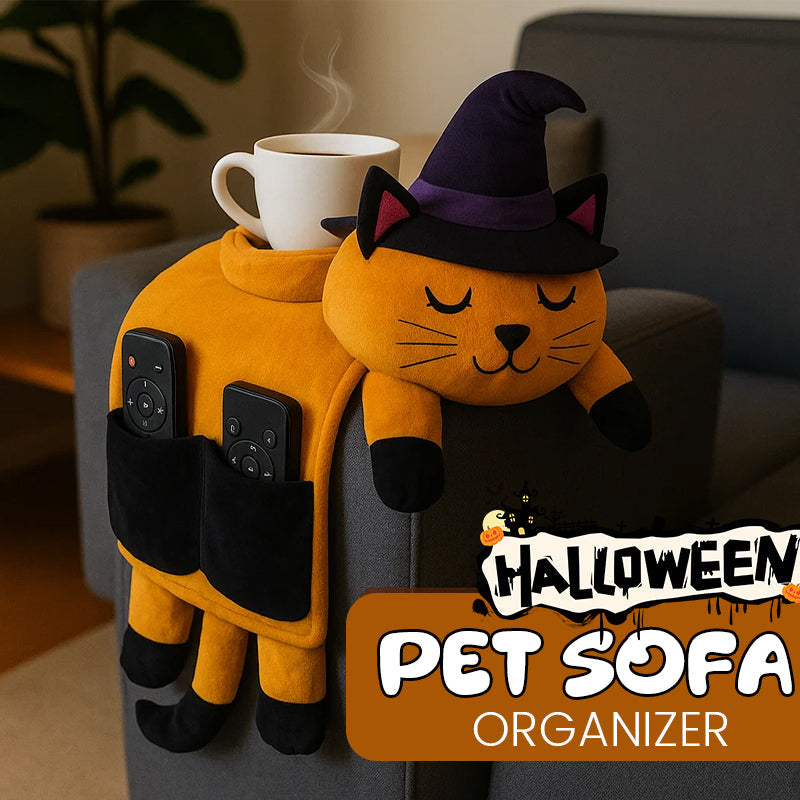 🧡 Halloween Corgi Sofa Organizer – Cozy Chaos Controller in Costume! 🎃