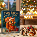 Load image into Gallery viewer, 🐿️🎁 Funny Squirrel Advent Calendar 2025
