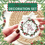Load image into Gallery viewer, Letter Embroidery Decoration Set
