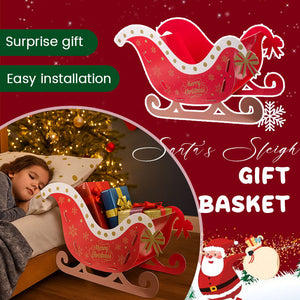🎁 Santa’s Sleigh Gift Basket 🛷
