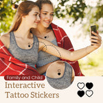 Load image into Gallery viewer, Family and Child Interactive Tattoo Stickers
