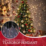 Load image into Gallery viewer, Christmas Aerial Hanging Acrylic Water Drop
