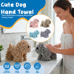 Load image into Gallery viewer, Cute Dog Hand Towel – Ultra Absorbent Hanging Microfiber Drying Towe
