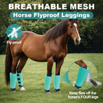 Load image into Gallery viewer, Breathable Mesh Horse Flyproof Leggings 🐎✨
