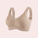 Load image into Gallery viewer, 🎁Women&#39;s Ribbed Push Up Adjustable Wireless Bra
