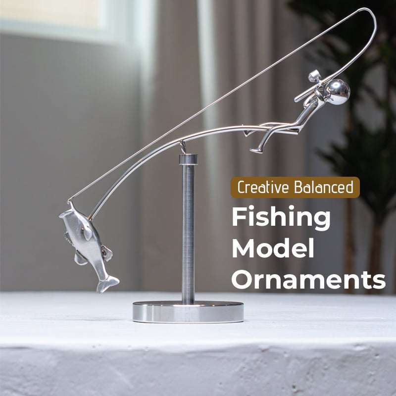 Creative Balanced Fishing Model Ornaments