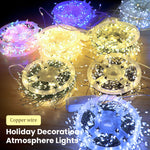 Load image into Gallery viewer, Holiday Decoration Copper Wire Atmosphere Lights
