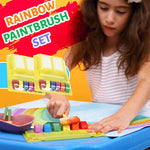 Load image into Gallery viewer, Rainbow Paintbrush Set
