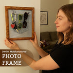 Load image into Gallery viewer, Denim Multifunctional Photo Frame
