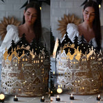 Load image into Gallery viewer, 🎄 WinterGlow Village – A Magical Christmas Centerpiece
