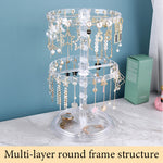 Load image into Gallery viewer, Multi-Layer Rotating Jewelry Storage Rack
