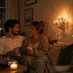 Load image into Gallery viewer, Vintage Crystal Candlestick Night Light
