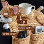 Load image into Gallery viewer, 🐶 Handmade Crochet Multifunctional Dog Sofa Armrest Pad
