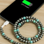 Load image into Gallery viewer, Bohemian Style Handmade Beaded Data Cable
