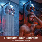 Load image into Gallery viewer, 💀 Skull Shower Head – Summon the Spirit of Halloween Every Morning
