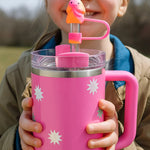 Load image into Gallery viewer, Creative Cartoon Straw Decorative Cover
