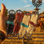 Load image into Gallery viewer, 🐴 Mini Girth Keychain — Carry the Spirit of the Saddle 🌾
