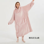 Load image into Gallery viewer, Usb Electric Heating Function Home Blanket Hooded Sweater Blanket
