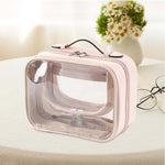 Load image into Gallery viewer, Multi-compartment travel cosmetic bag
