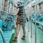 Load image into Gallery viewer, Realistic Dinosaur Skeleton Costume Set
