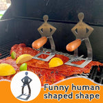 Load image into Gallery viewer, Outdoor Human-Shaped Sausage Grill
