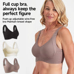 Load image into Gallery viewer, 🎁Women&#39;s Ribbed Push Up Adjustable Wireless Bra
