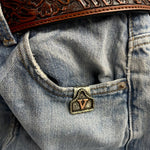 Load image into Gallery viewer, Vintage Letter Keychain
