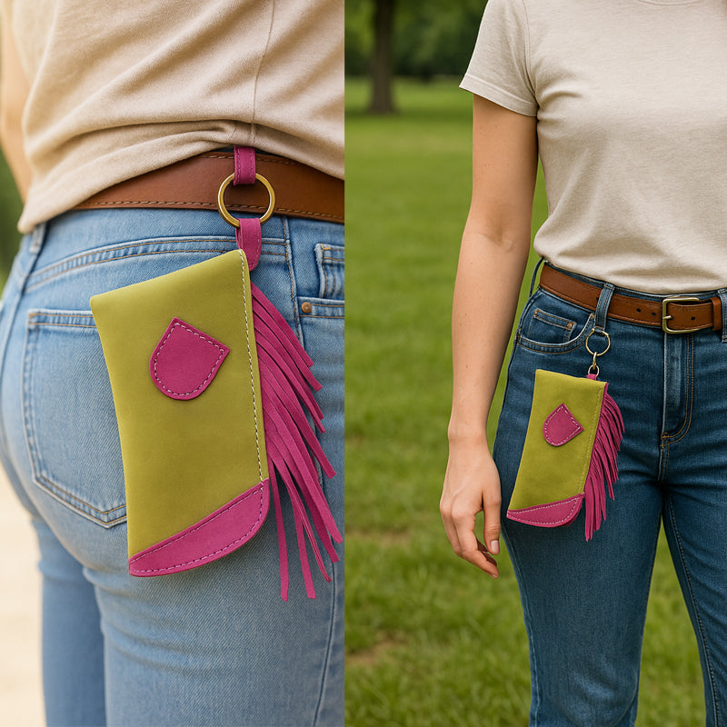 🌸 Boho Cowgirl Fringe Case — For the Wild & Beautiful Ones 🕶💄