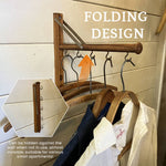 Load image into Gallery viewer, Multifunctional Wooden Folding Hanger
