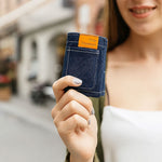 Load image into Gallery viewer, “Pocket Pants” Mini Jeans Wallet 👖💵
