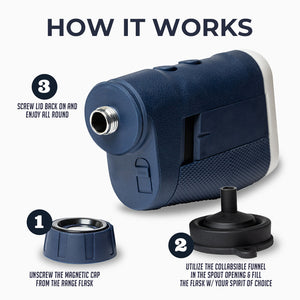 Golf Rangefinder Shaped Thermos Cup