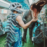 Load image into Gallery viewer, Realistic Dinosaur Skeleton Costume Set
