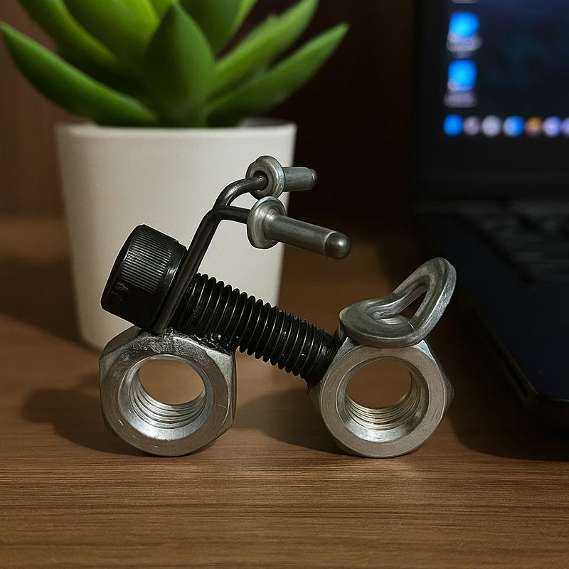 🛠️ Mini Screw Motorcycle – A Tiny Gift with a Big Heart