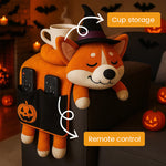 Load image into Gallery viewer, 🧡 Halloween Corgi Sofa Organizer – Cozy Chaos Controller in Costume! 🎃
