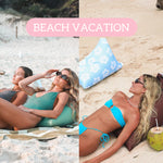 Load image into Gallery viewer, Multifunctional beach cloth bag backrest
