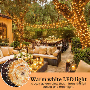 🌕 Harvest Moon Glow – Autumn Fairy Light String