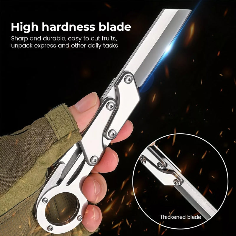 Outdoor Mechanical Folding Knife