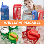 Load image into Gallery viewer, Silicone Straw Soda Can Lids
