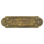 Load image into Gallery viewer, Retro style metal book classification board
