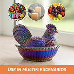 Load image into Gallery viewer, Cute Glass Hen Jar
