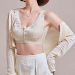 Load image into Gallery viewer, Embossed Jacquard Front-Closure Bra
