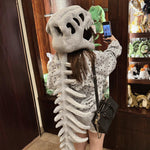 Load image into Gallery viewer, Realistic Dinosaur Skeleton Costume Set

