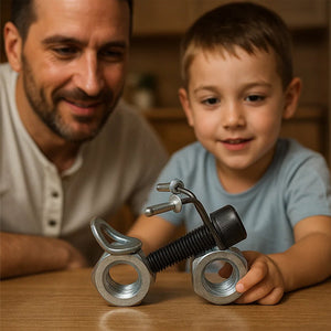🛠️ Mini Screw Motorcycle – A Tiny Gift with a Big Heart