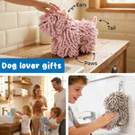 Load image into Gallery viewer, Cute Dog Hand Towel – Ultra Absorbent Hanging Microfiber Drying Towe

