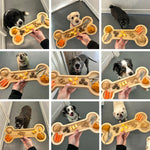 Load image into Gallery viewer, Bone Bamboo Dog Bowl
